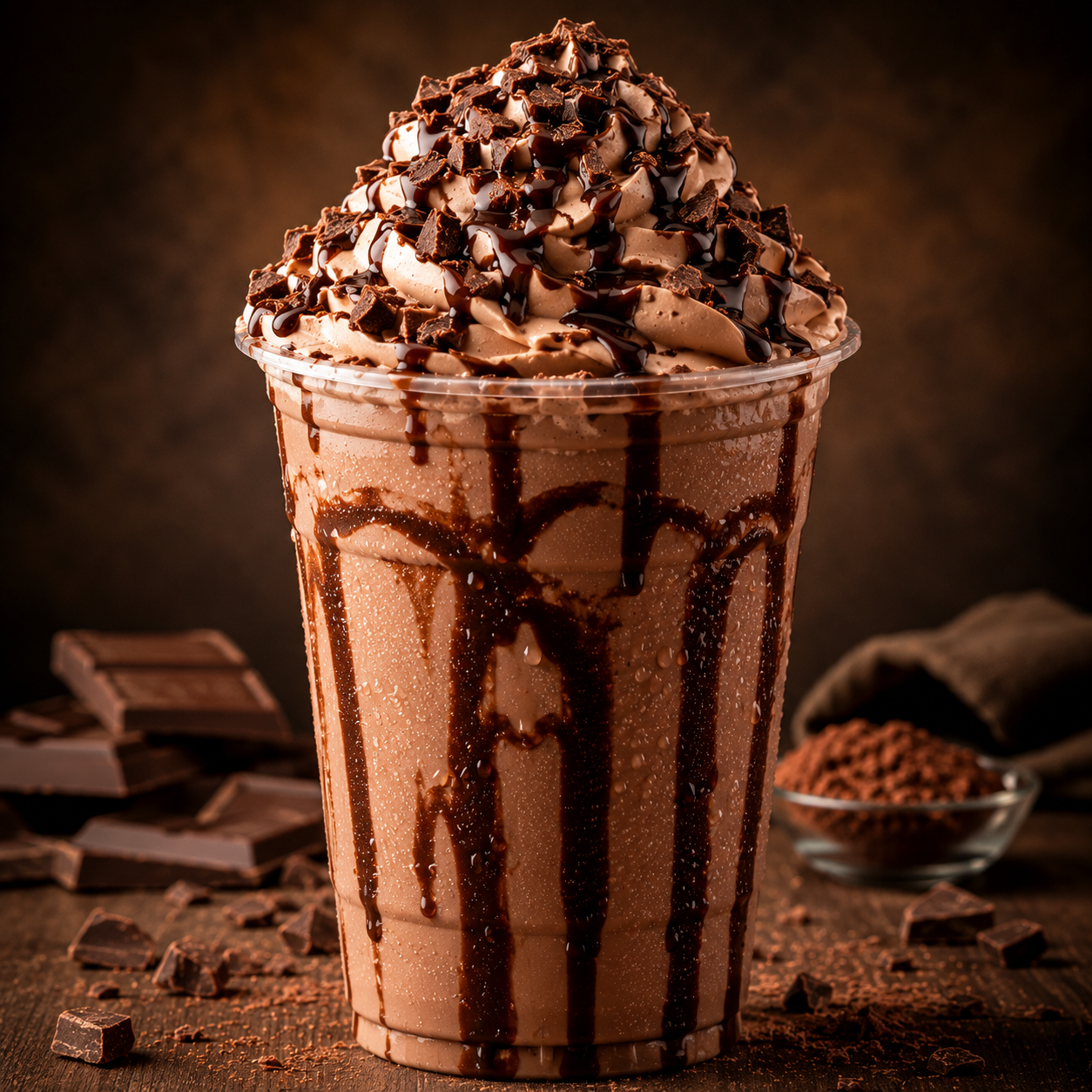 Milkshake Grande de Chocolate (700 ml)